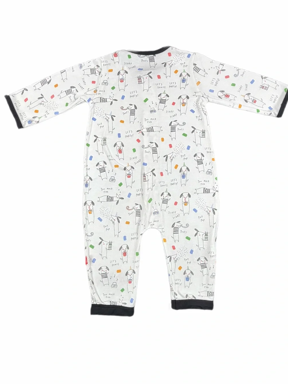 MAGNETIC ME Raise The Woof Modal Magnetic Romper - 3-6M